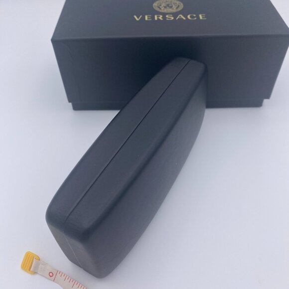 Versace Sunglasses Case Set,Black Hard Clamshell,Boxed,Drawstring Bag, Auth Card - Picture 6 of 10